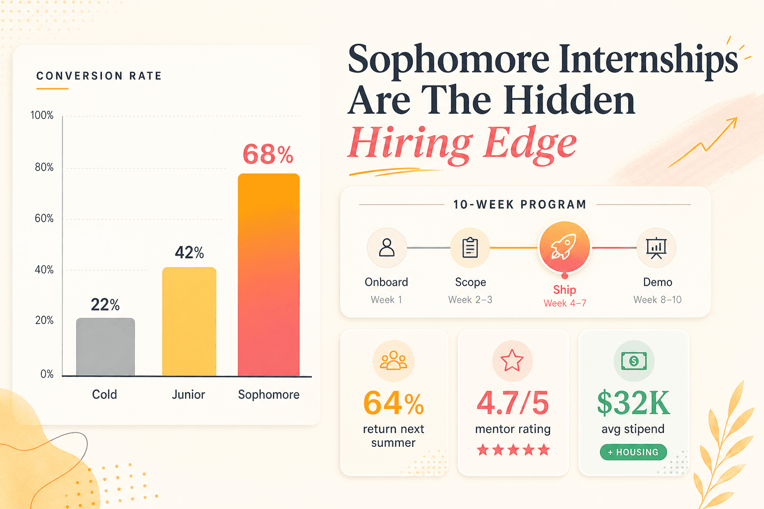Sophomore Internships Are The Hidden Hiring Edge